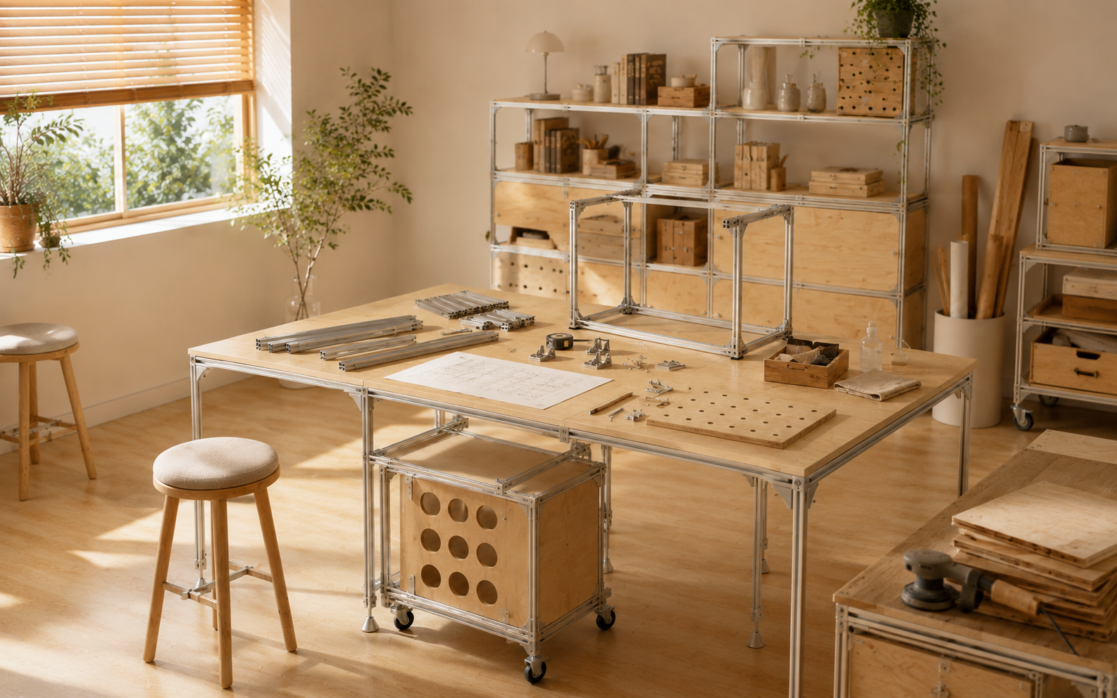 基本象限家具模块 DIY 工作坊